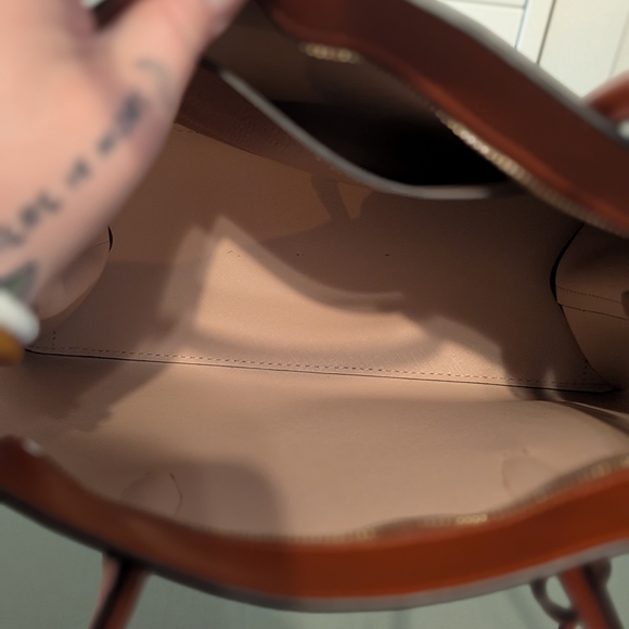 Kate Spade Tan Leather Satchel - Picture 5 of 6